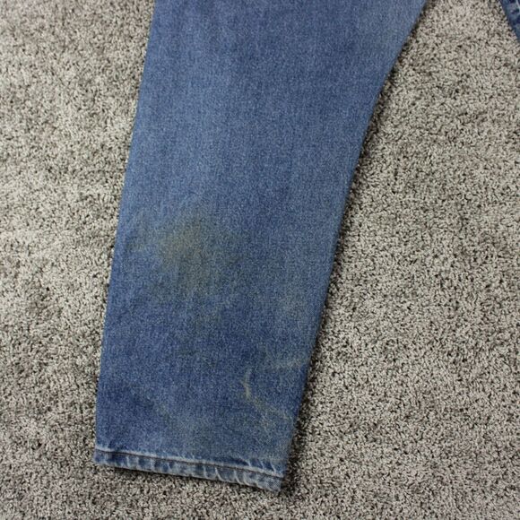 Wrangler FR Flame Resistant Jeans Mens 40x30 Blue Denim Workwear Safety - Picture 12 of 14